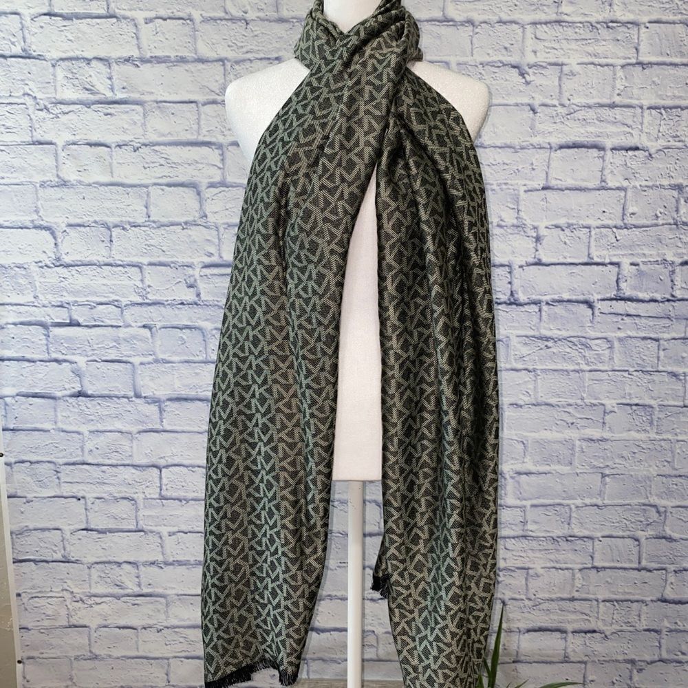 Michael Kors scarf raw hem